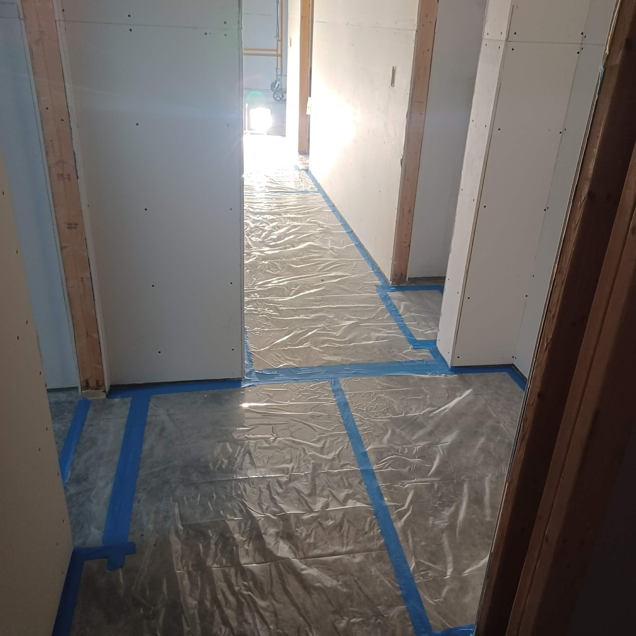 New Construction Hallway